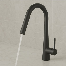 ברזים למטבח שחורים