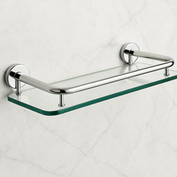 מדפי זכוכית