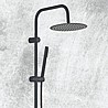 מוט פינוק למקלחת מוברש Roma Brass