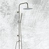 מוט פינוק למקלחת זהב מט Roma Brass