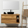 ארון אמבטיה תלוי Loria Plus Wood
