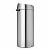 פח אשפה למטבח טאץ 30 ליטר ניקל BRABANTIA