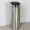 פח אשפה למטבח טאץ 30 ליטר ניקל BRABANTIA
