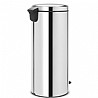 פח אשפה למטבח BRABANTIA פדל 30 ליטר ניקל
