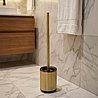 מברשת אסלה סיליקון Toilet Brush - ניקל מוברש