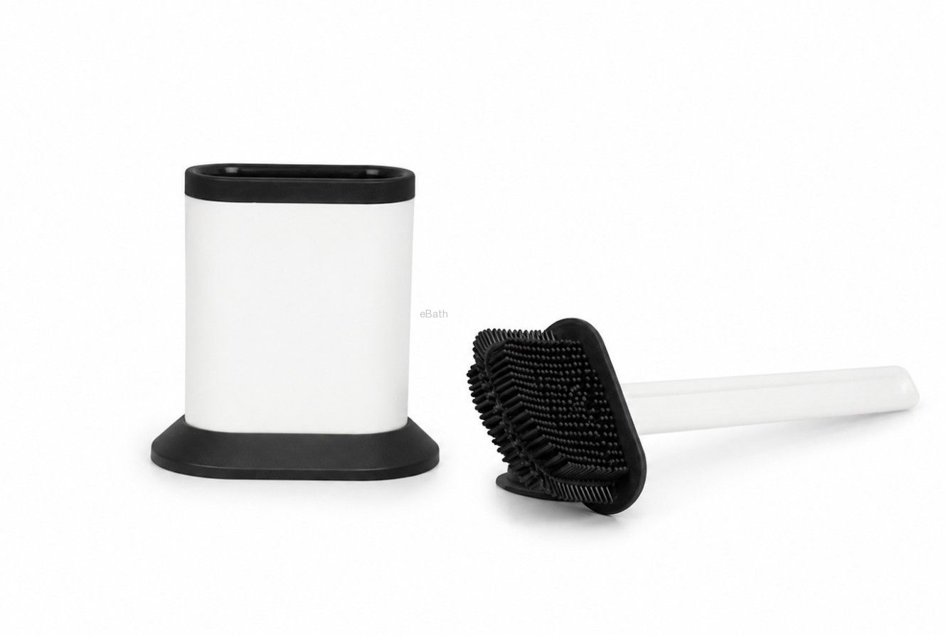 מברשת אסלה סיליקון Toilet Brush - שחור מט מברשת אסלה סיליקון Toilet Brush - שחור מט