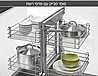 מג'יק קורנר משופר עם זכוכית ושליפה מלאה דו-צדדי ניקל DO-806G