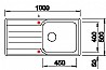 כיור מטבח מדיאן 6S XL IF