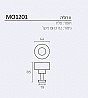 קולב בודד למגבת MONA