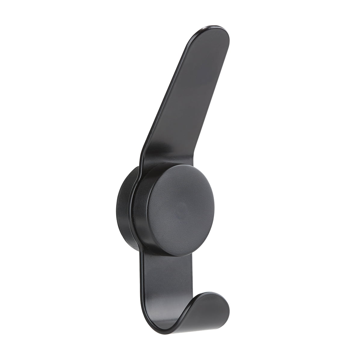 קולב כפול מפואר שחור מט Puck Hook Double קולב כפול מפואר שחור מט Puck Hook Double