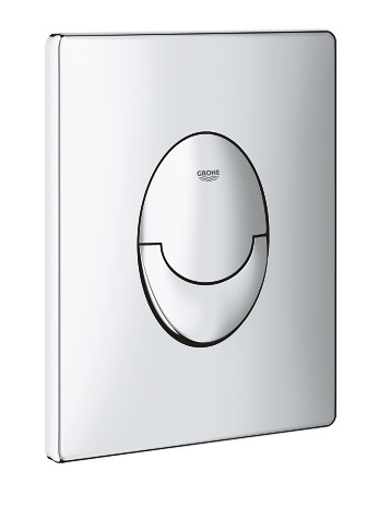 לחצן הפעלה מלבני ניקל מבריק GROHE לחצן הפעלה מלבני ניקל מבריק GROHE