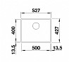 כיור מטבח Blanco סבליין דגם 500-F רוחב 52.7|עומק 42.7