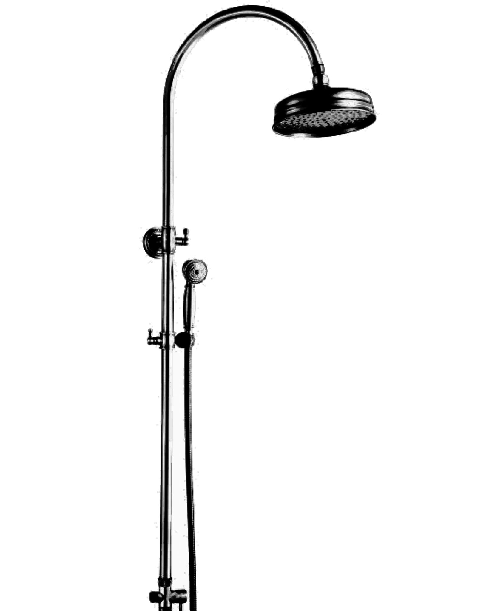 מוט פינוק ברונזה טלסקופי ראש אנגלי BRASS מוט פינוק ברונזה טלסקופי ראש אנגלי BRASS