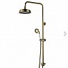 מוט פינוק ברונזה רטרו עם מזלף טלפון BRASS