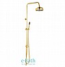 מוט פינוק ברונזה רטרו עם מזלף מיקרופון BRASS