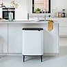 BO פח טאץ 60 ליטר, לבן Brabantia