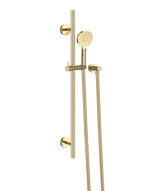 מוט רחצה למקלחת שחור מט BRASS מוט רחצה למקלחת שחור מט BRASS
