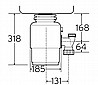טוחן אשפה InSinkErator ISE 56