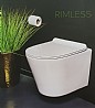 אסלה תלויה לבן Rimless Lcean