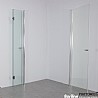 מקלחון 80X80 דלת נפתחת פנימה והחוצה ודלת הרמוניקה לוס אנג'לס