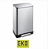 פח אשפה למטבח EKO מרובע לבן - 30 ליטר