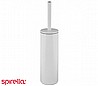 פח אשפה שחור מרובע 5 ליטר + מברשת אסלה Spirella