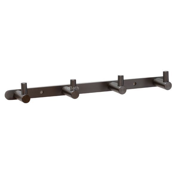 קולב מגבות 4 מתלים שחור מט BLACK TOP קולב מגבות 4 מתלים שחור מט BLACK TOP
