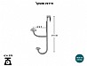 קולב מגבות לתליה על מקלחון