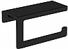 מתלה נייר טואלט שחור מט LARIS BLACK