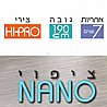 מקלחון דלת עם דופן קבועה ודלת הרמוניקה מתקפלת ,ALEGRO