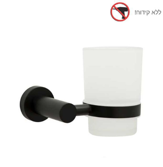 דיספנסר תלוי בהדבקה שחור מט מט Minston דיספנסר תלוי בהדבקה שחור מט מט Minston