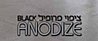 מקלחון פינתי פרזול שחור 2 דלתות נפתחות פנימה והחוצה לפי מידה. 68 -92 ס