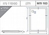 אגנית 100X80