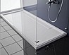 אגנית מלבן עם תעלת ניקוז 140X80