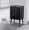 פח טאץ 33 ליטר, שחור מט SLIPER