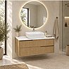 ארון אמבטיה תלוי LINE WOOD Plus