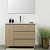 ארון אמבטיה עומד מודרני עם חזיתות פורמייקה FORMICA barracuda