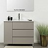 ארון אמבטיה עומד מודרני עם חזיתות פורמייקה FORMICA barracuda