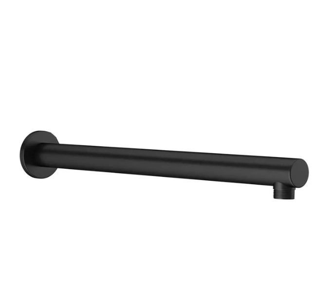 מאריך יציאת צינור עגול שחור מט 40 ס"מ (זרוע) BRASS מאריך יציאת צינור עגול שחור מט 40 ס"מ (זרוע) BRASS