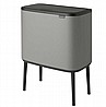 BO פח טאץ 36 ליטר, בורדו Brabantia