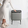 BO פח טאץ 36 ליטר, בורדו Brabantia