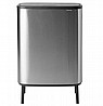 BO פח טאץ 60 ליטר, ניקל מוברש Brabantia