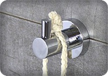 קולב בודד לאמבטיה