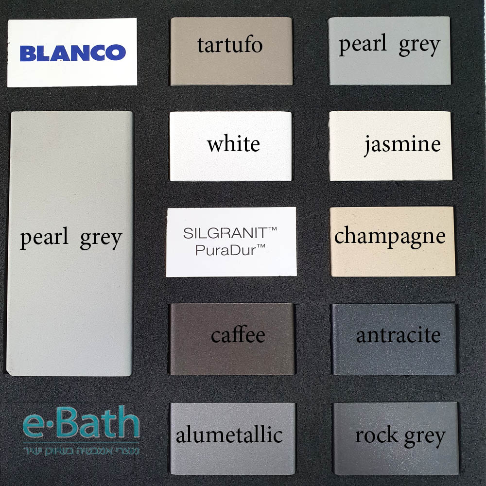 כיור דגם ויזן BLANCO 210 – כיור כפול מסיליגרניט תוצרת קנדה