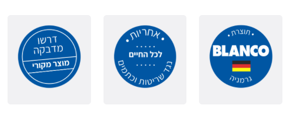 תצוגת כיור עמוק – מבט מלמעלה עם פרטים טכניים